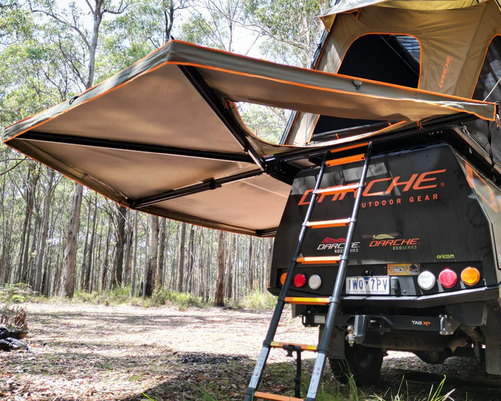 Darche 270 Freestanding + RTT Entry Awning