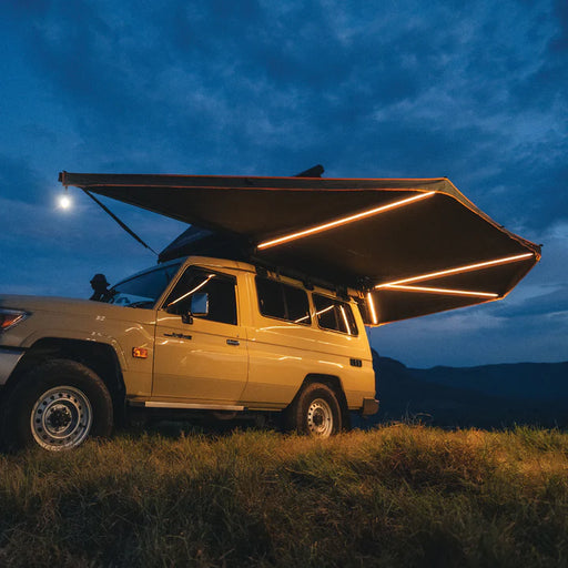 Darche 270 Freestanding Awning With Lights On