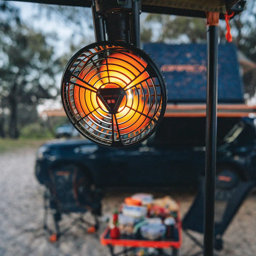 Darche 2 In 1 Fan And Light Hanging From Awning
