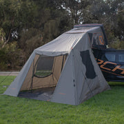 Darche Double Dee Rooftop Tent Annex Entrance Open